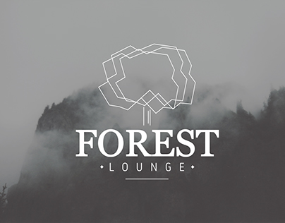 Разработка логотипа "FOREST Lounge"