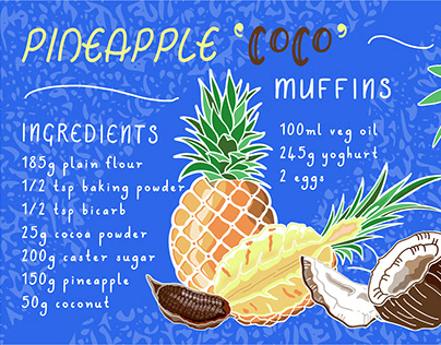 Pineapple 'Coco' Muffins