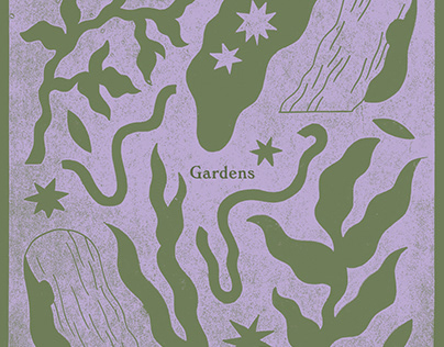 Single Cover Design for Meret Ester song 'Gardens'