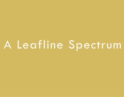 A Leafline Spectrum