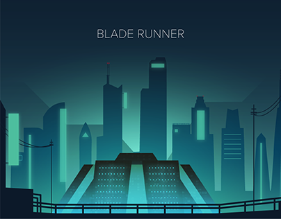 Blade Runner - Title Screen Animation
