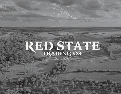 Red State Trading Co. Brand Identity Design