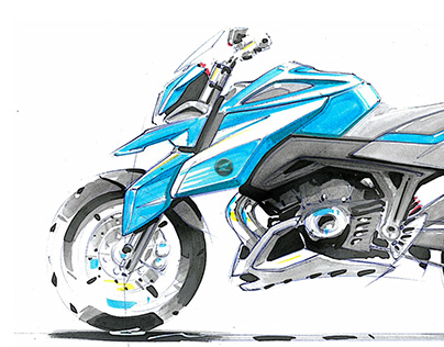Motorcycle design Sketches