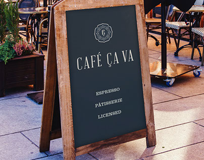 Café Ça Va Branding