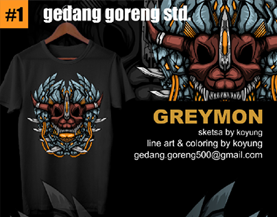 #1 Greymon