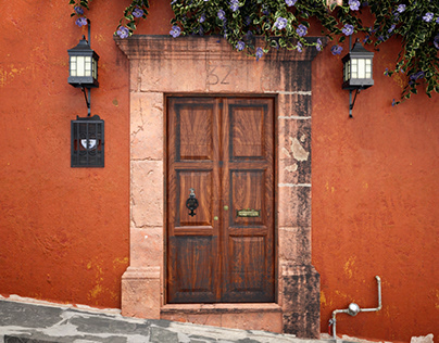 Mexican House entry door