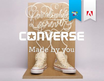 3D Printed Type + video - Converse Made by you