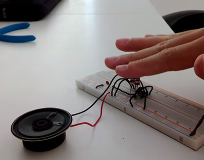 Photoresistor controlled Theremin