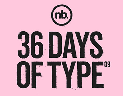 36 Days of Type - 2022 Edition