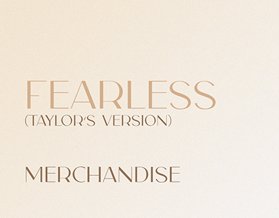 Taylor Swift Fearless (Taylor's Version) Merchandise