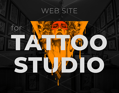 Re Design for a tattoo salon website