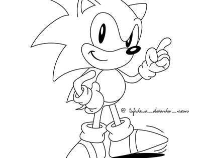 Sonic The Hedgehog✍️