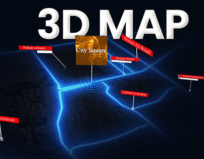 3D Map animation