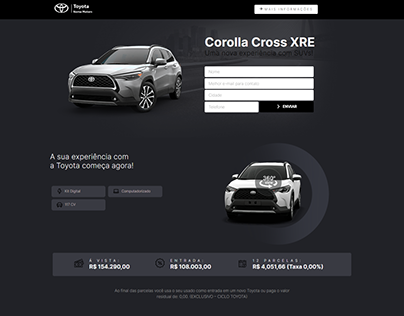 Página de Captura Corola Cross | Noma Motors Toyota