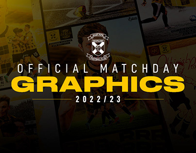 East Fife FC | Official Matchday Graphics | 2022/23