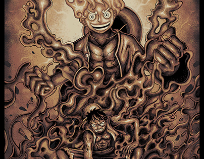 Monkey D. Luffy X Gear 5: Sun God Nika