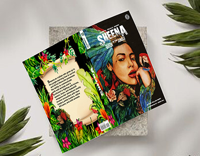 Story Book Cover | Sheena Queen Of Jungle