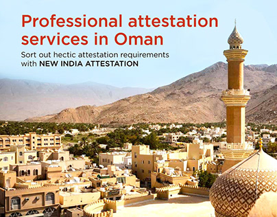 Provisional Attestation services in Oman