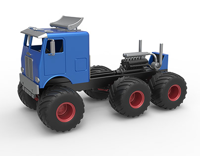 Monster truck 6x6 Scale 1:25