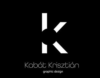 Kabát Krisztián graphic design logo