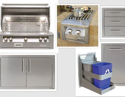 Kitchen Components: Ovens, Smokers, Refrigerators