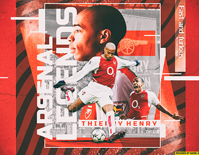 Thierry Henry 14 Arsenal Legends
