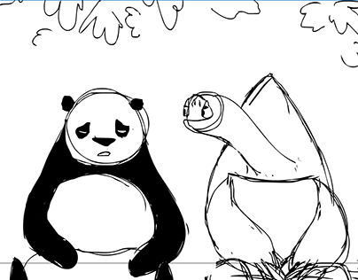 Kung Fu Panda Storyboard Practice