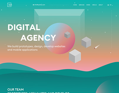 SQR line – Digital agency