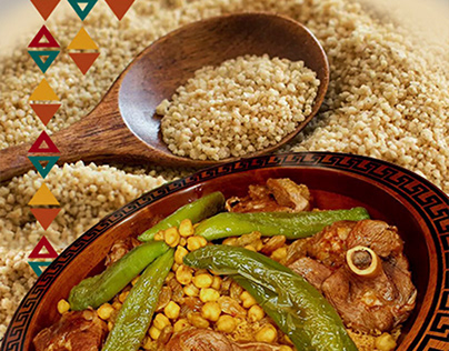 Couscous Food Tunisian design