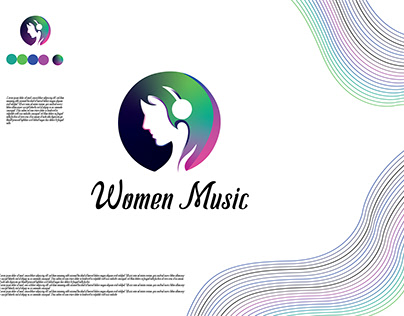 women Music LOGO DESGN