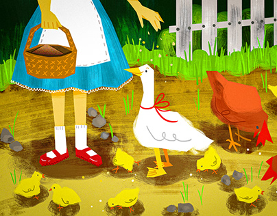 Farm Life Illustrations