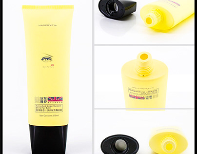Shower Gel Body Lotion Squeeze Plastic Tube
