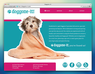 Web Design - Doggone-it Redesign