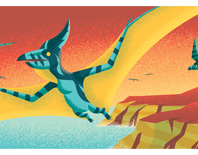 Pterandon "Cretaceous Sunset"