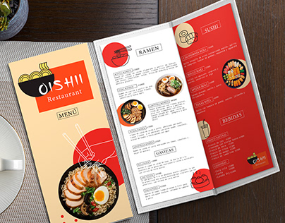 Identidad de marca. Restaurante Oishii