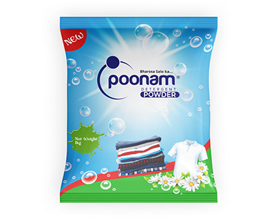 Detergent powder Pouch Design