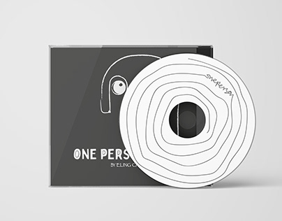 "One Person" Humorous Animation CD Packaging Design