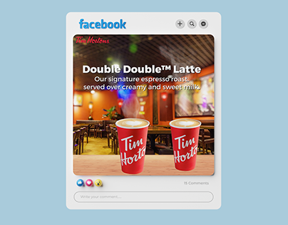 Tim Hortons Coffee Ads | Static & Video Social Media