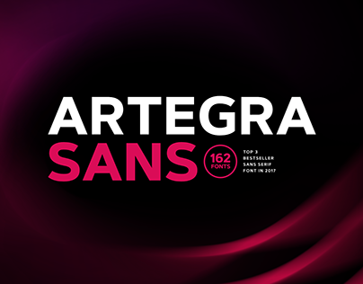 Artegra Sans - 162 Fonts Superfamily
