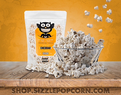 Sizzle Popcorn Advertisements