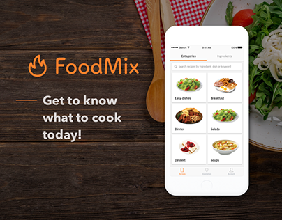 FoodMix - Cooking App