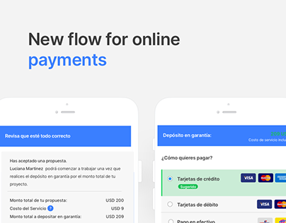 Workana new payment method flow