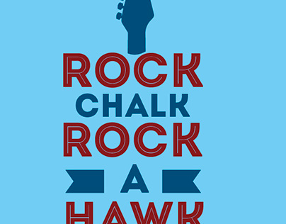 KU Rock-A-Hawk Design 2015