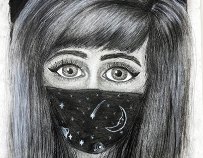 Face Masked - Drawing II