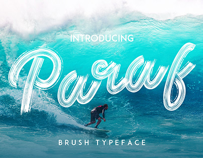 Paraf Brush Font