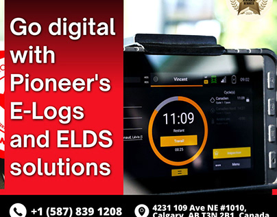 Go Digital With Pioneer's E-Logs and ELDS Solutions