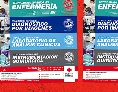 Cruz Roja Arg. Filial Ctes. - Material Publicitario