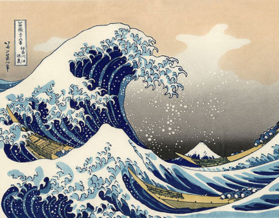 The Great Wave off Kanagawa \ Большая волна в Канагаве