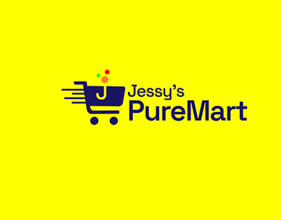 Jennys Puremart Logo design and Socialmedia post
