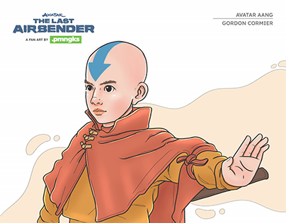 FanArt of Avatar Aang | Gordon Cormier